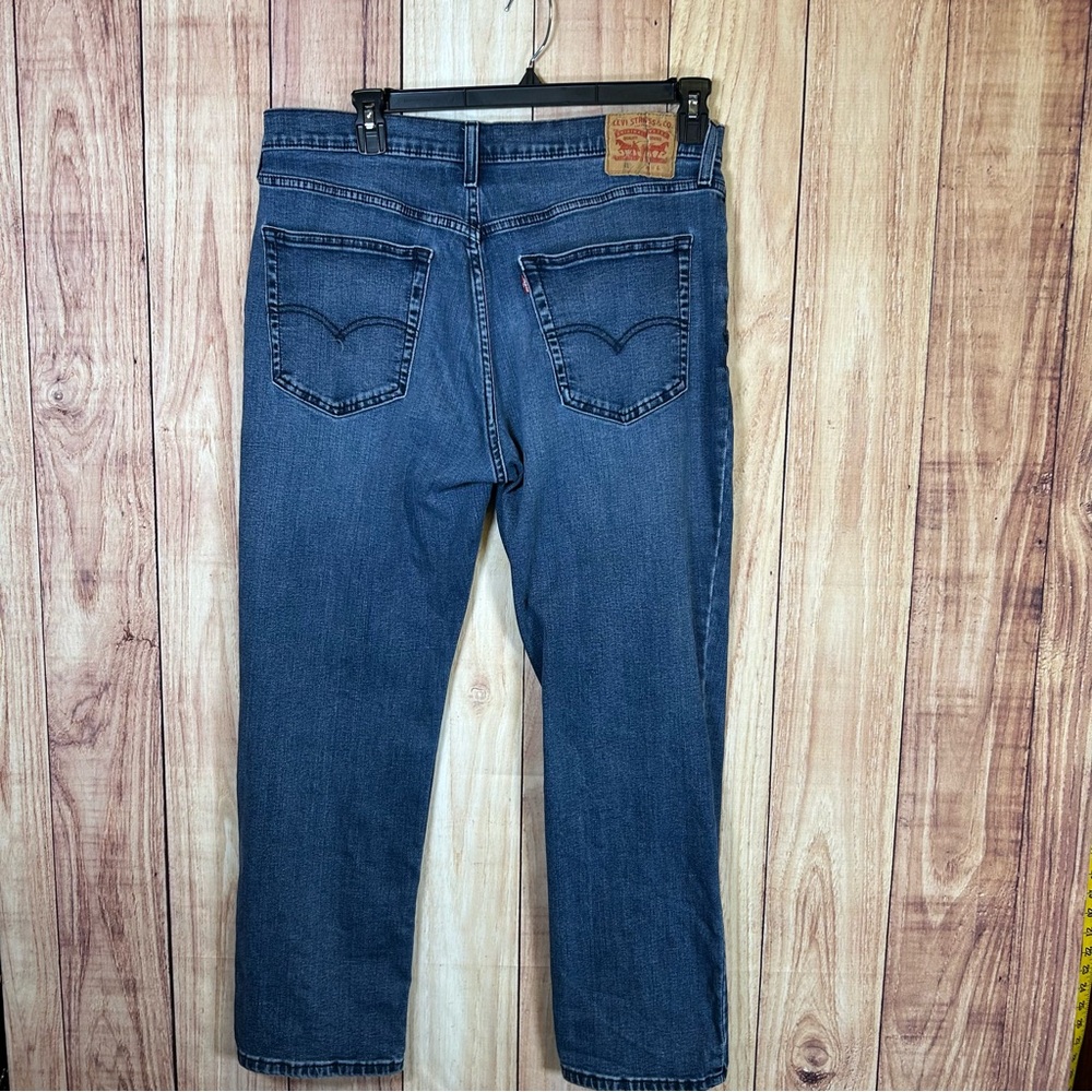 Levi’s Men's Jeans Size 36 X 28.5 Blue Denim Relaxed Fit Work Pants Medium Wash - Picture 8 of 17